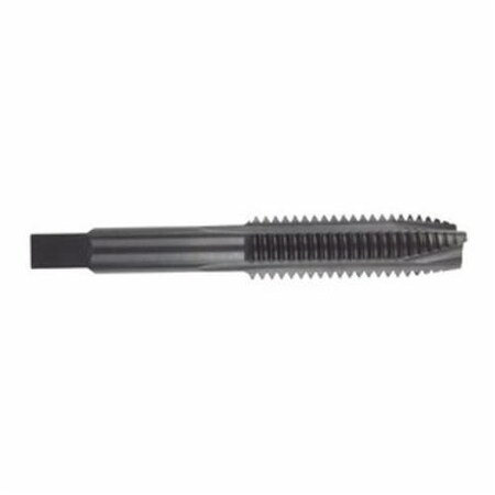 Morse Spiral Point Tap, Series 2047X, Imperial, GroundUNF, 1428, Plug Chamfer, 2 Flutes, HSS, Black St 33060